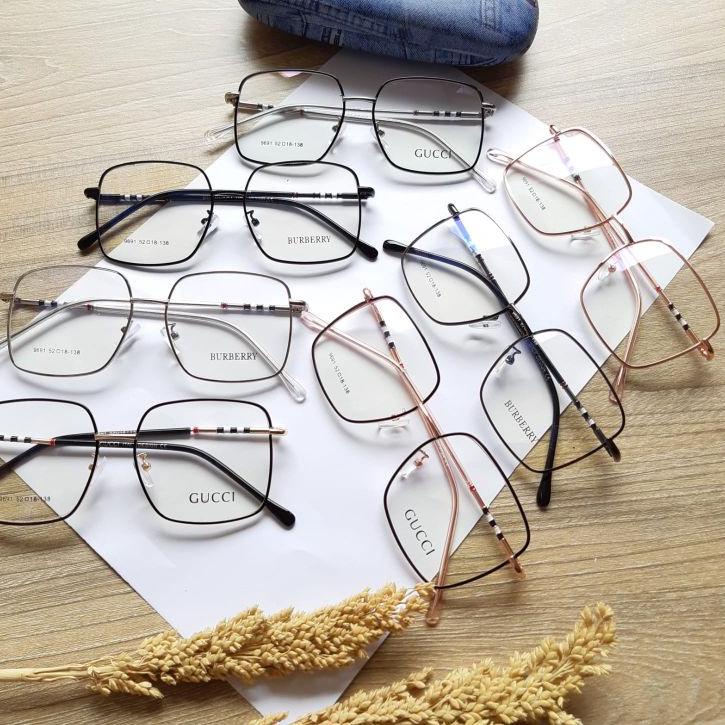 Berkualitas Kacamata kotak photogrey / kacamata 9691 / kacamata minus /