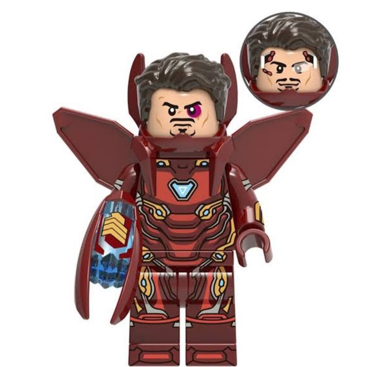 Lego Ironman Mark 50 Marvel Superhero Ronin Strange Figure Spiderman