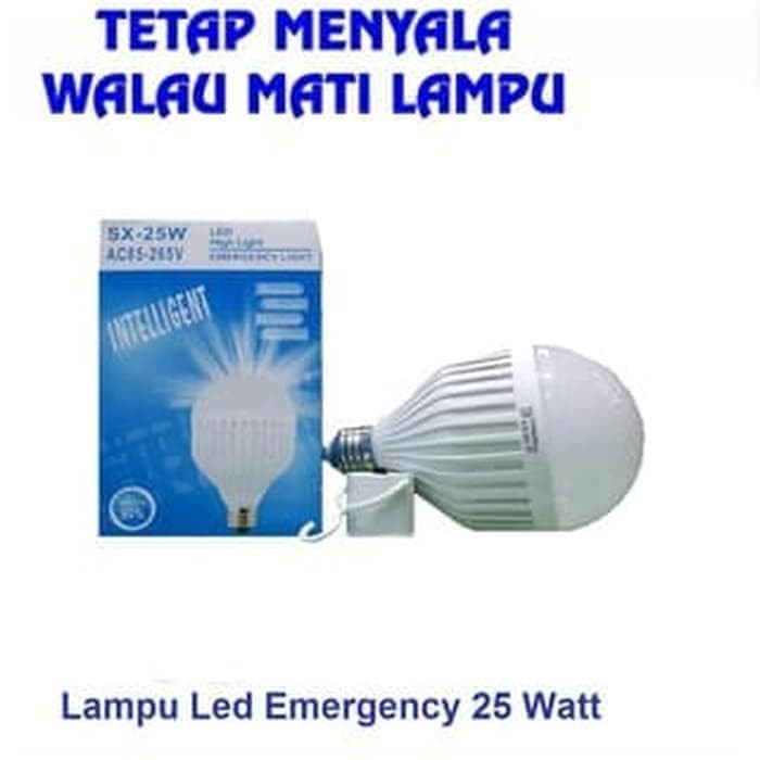 *COD*Lampu Bohlam Emergency SX 25 Watt / Lampu Sentuh Intelligent