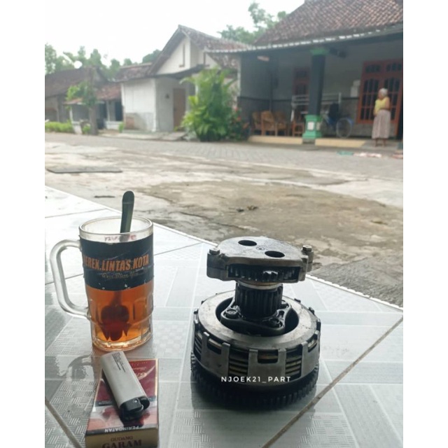 gear draf gear rumah kampas house kopling pompa oli primer sek primsek tiger revo original copotan n