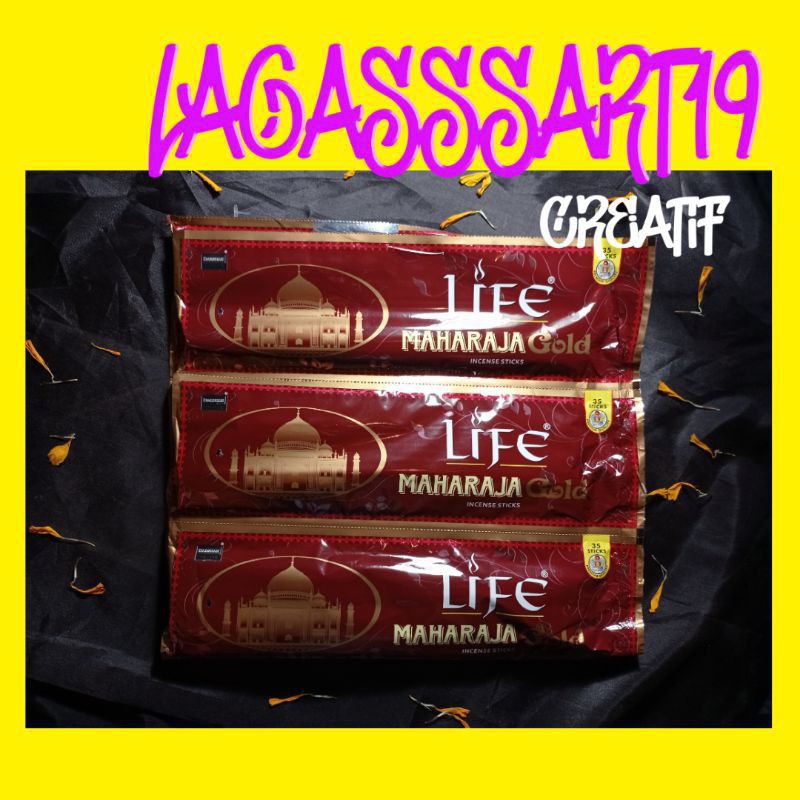 Dupa Wangi Hindia Maharaja Gold 35 Stick