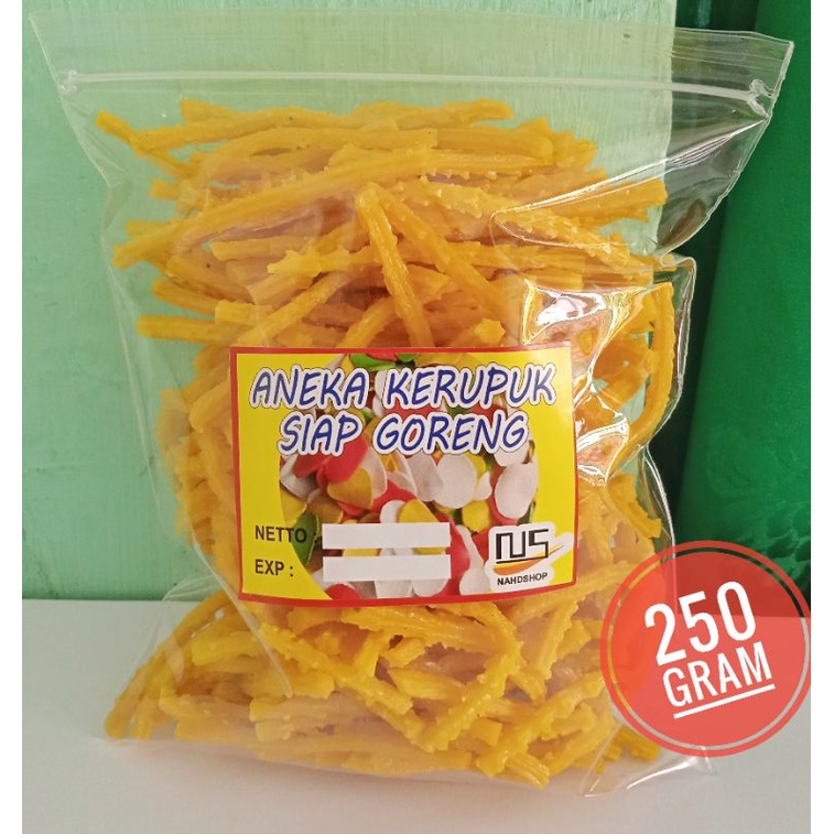 

Kerupuk Manggar Mentah 250 Gram