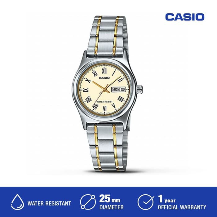 Casio Jam Tangan Wanita LTP-V006SG-9BUDF | Shopee Indonesia