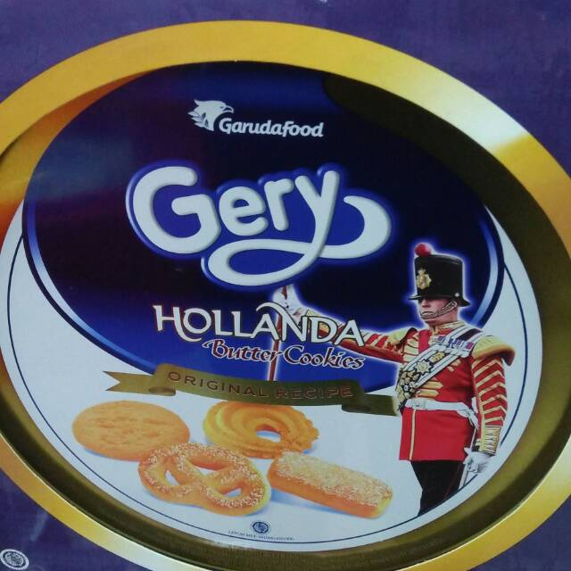 gery hollanda butter cookies 450 gram