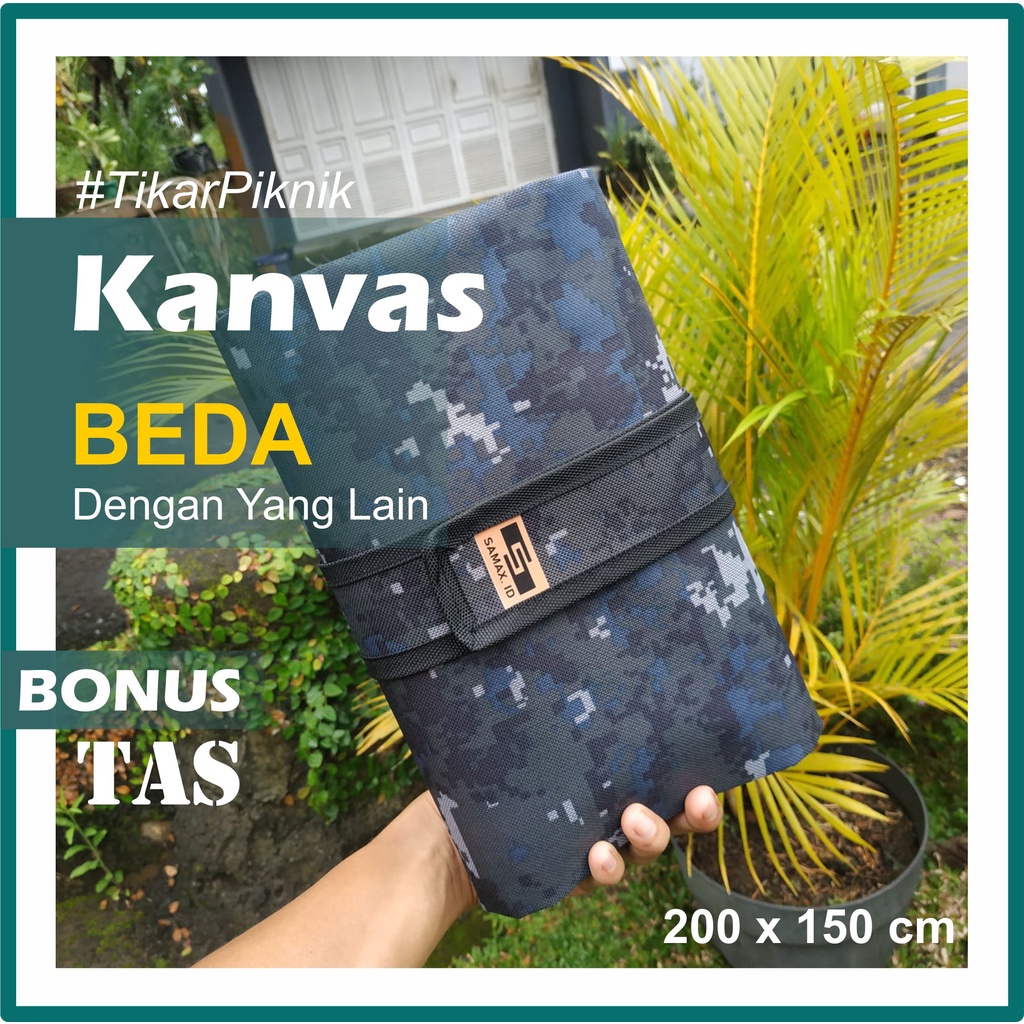 Tikar Piknik Lipat Waterproof Jumbo