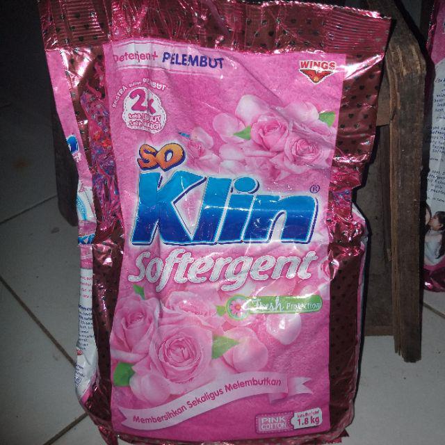 So Klin Detergen Softergent Powder 1.8kg