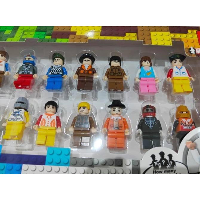 Mainan Anak Figure Building Block Lego Karakter 20 Orang