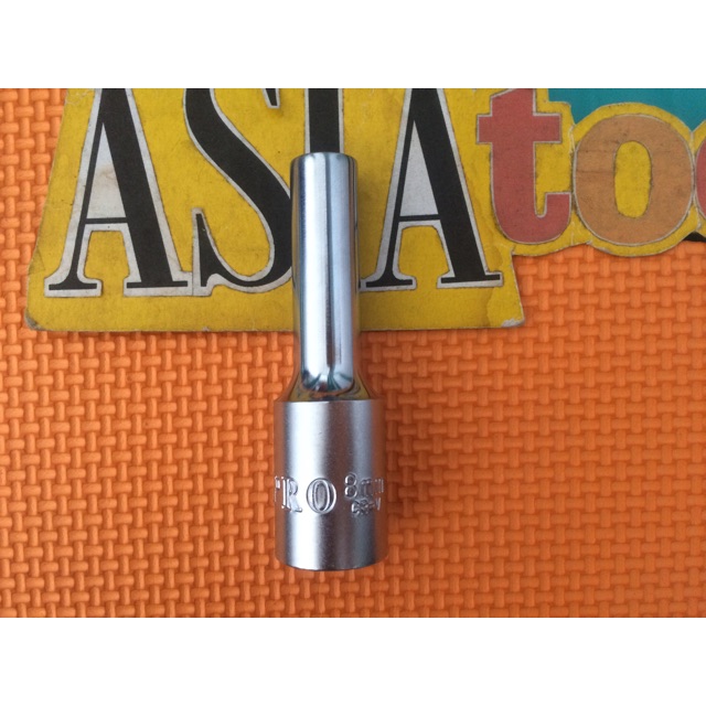 (WIPRO) Kunci Sock Panjang 8mm 6pt 1/2" (sok LONG)