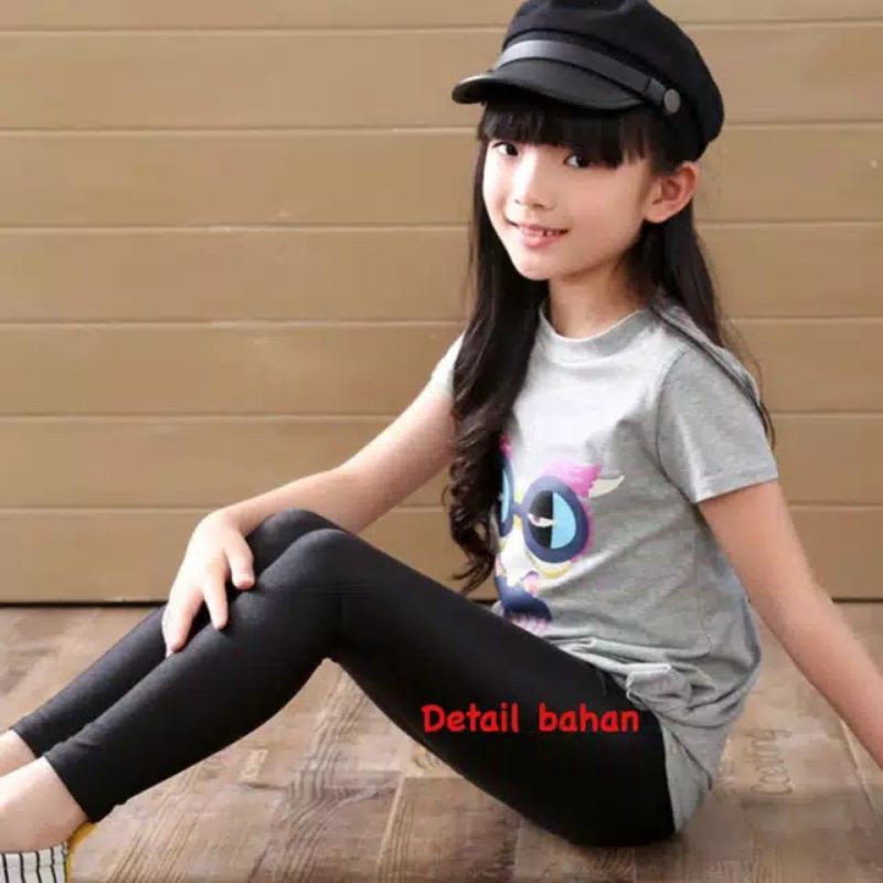 Legging anak 5 - 7 tahun Spandex