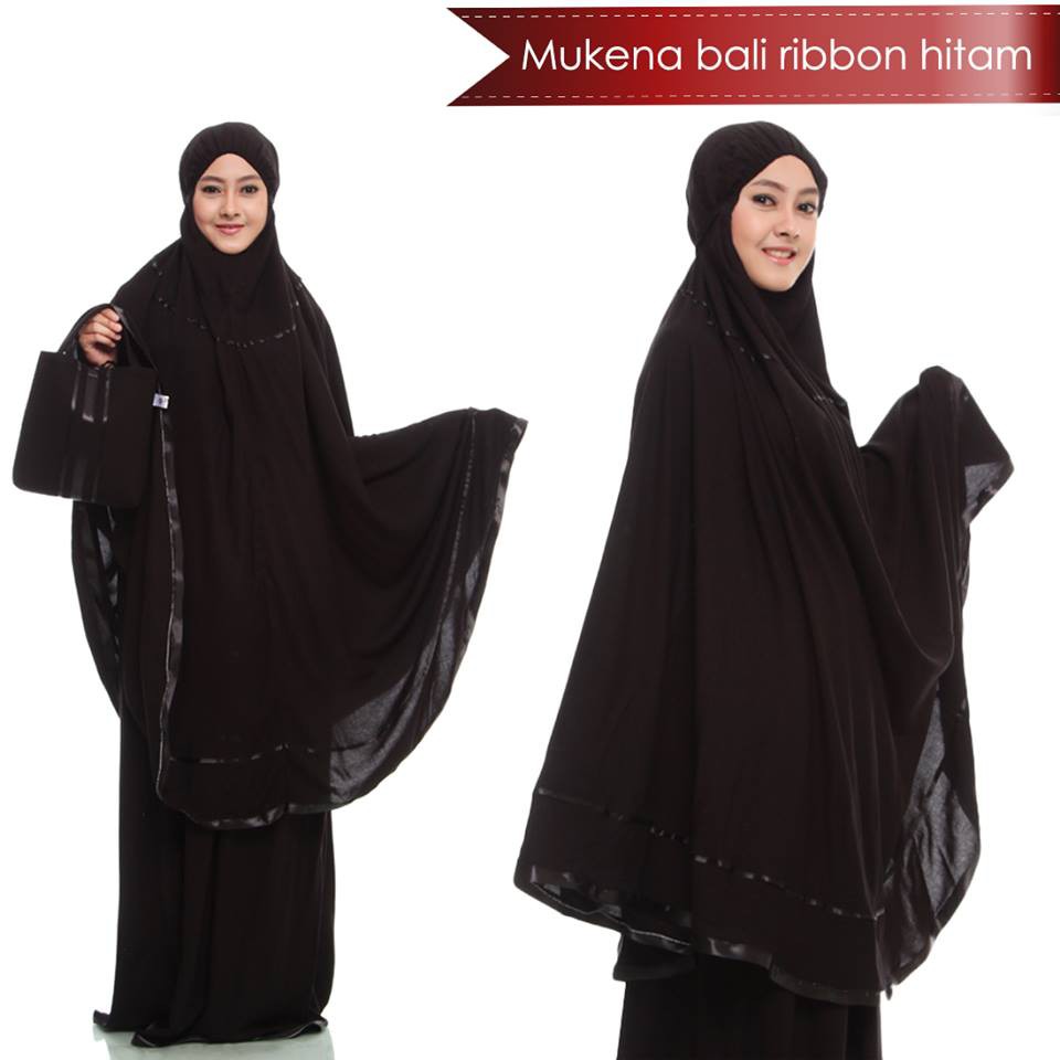 Mukena Dewasa Rayon Bali Ribbon