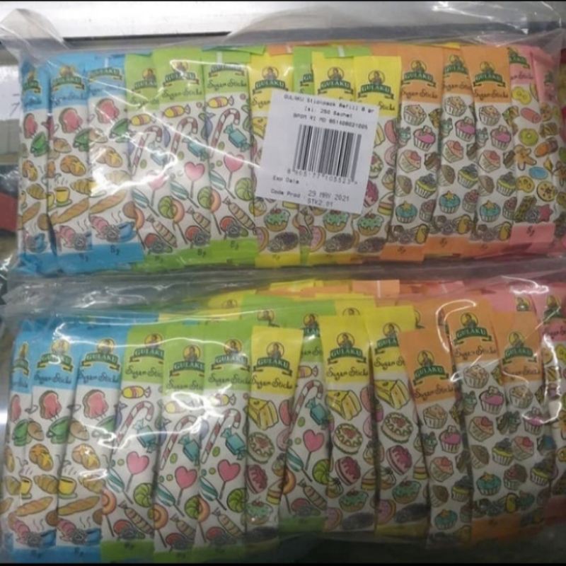 

gulaku stick 250 saset