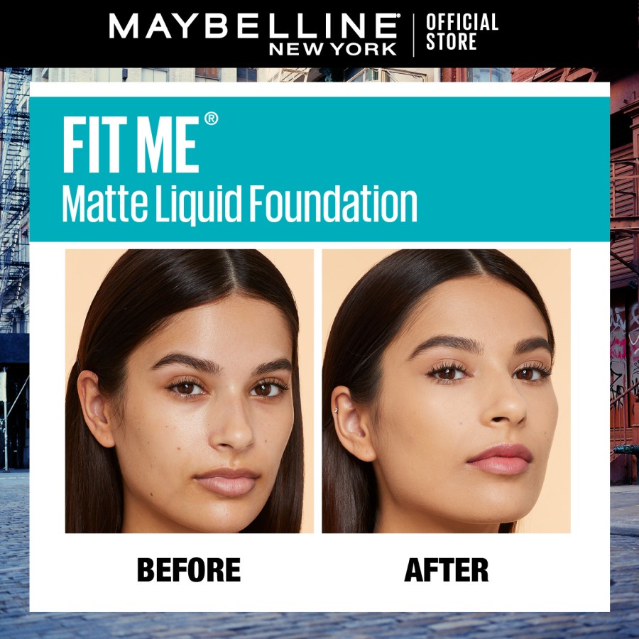 MAYBELLINE FIT ME Matte Foundation Pump - 30ml