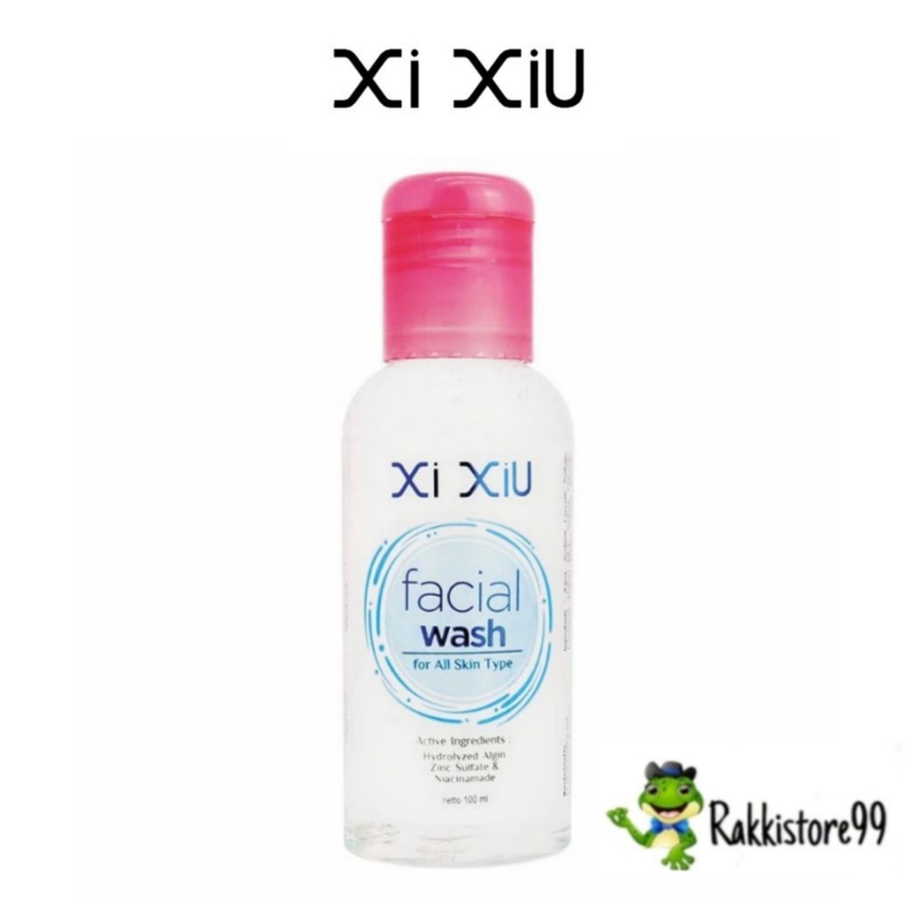 ❣️Rakkistore99❣️XI XIU FACE WASH FOR ALL SKIN TYPE / FACIAL WASH | SABUN MUKA - 100 ML