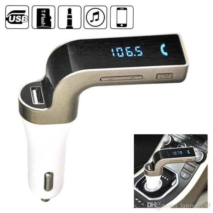 Modulator Mobil Bluetooth Jual FM Transmitter Car G7 Charger Mobil Aux USB Trans Mitter AUX Modu lator Adapter Adaptor Blue tooth 5.0 Handsfree Mobil Kit Mobil Audio MP3 Player W/Smart Charge Jack 3,5mm Micro Sd Card USB Receiver Cas Fast Charger Mobile