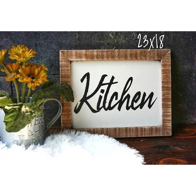 Kitchen decor hiasan dinding dapur kekinian unik