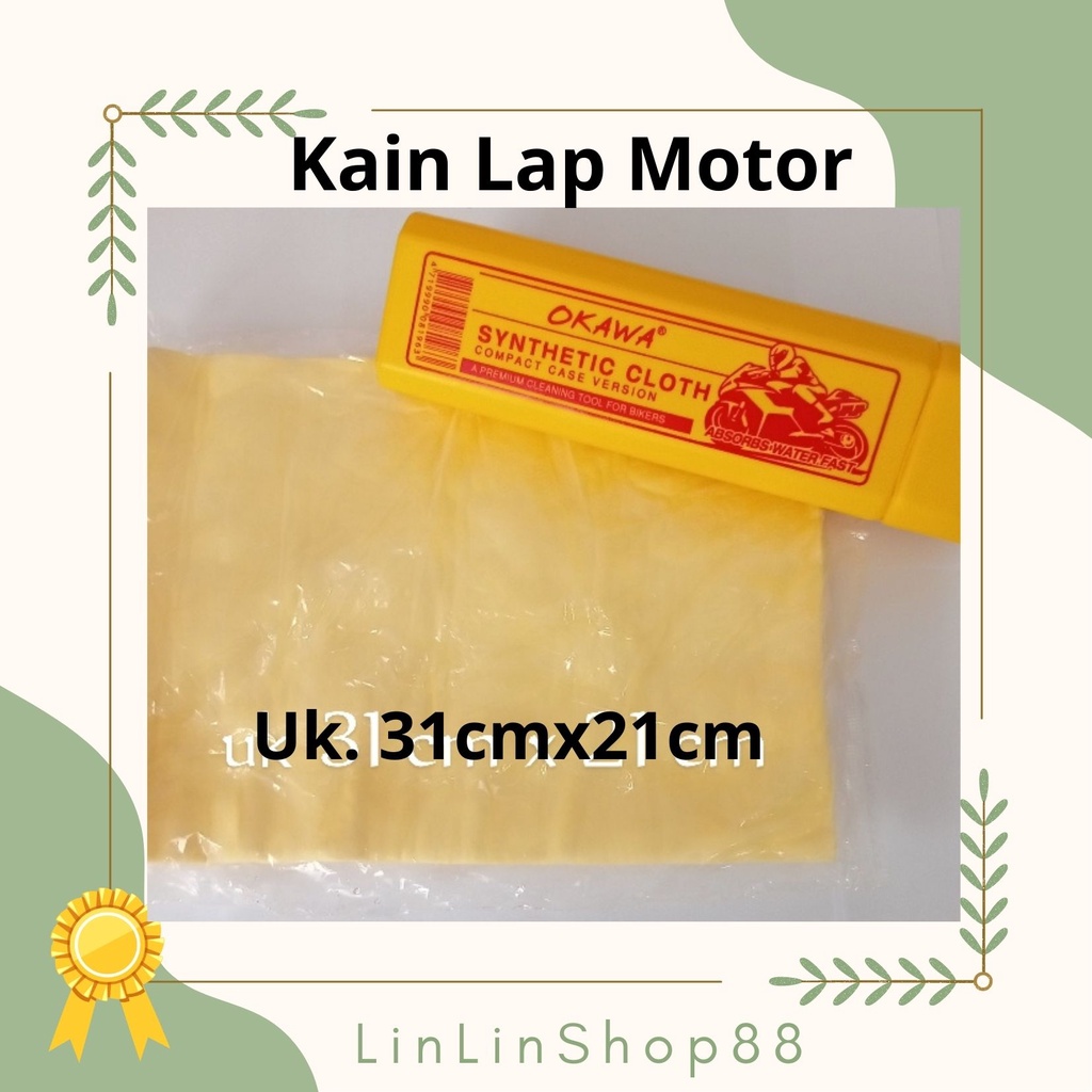 Lap Kanebo Motor Mobil Plas Chamois - lap motor