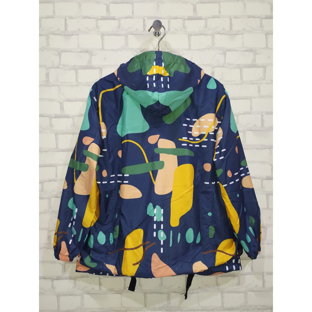 JAKET SEPEDA WANITA  / JAKET PRINTING PARASUT CEWEK