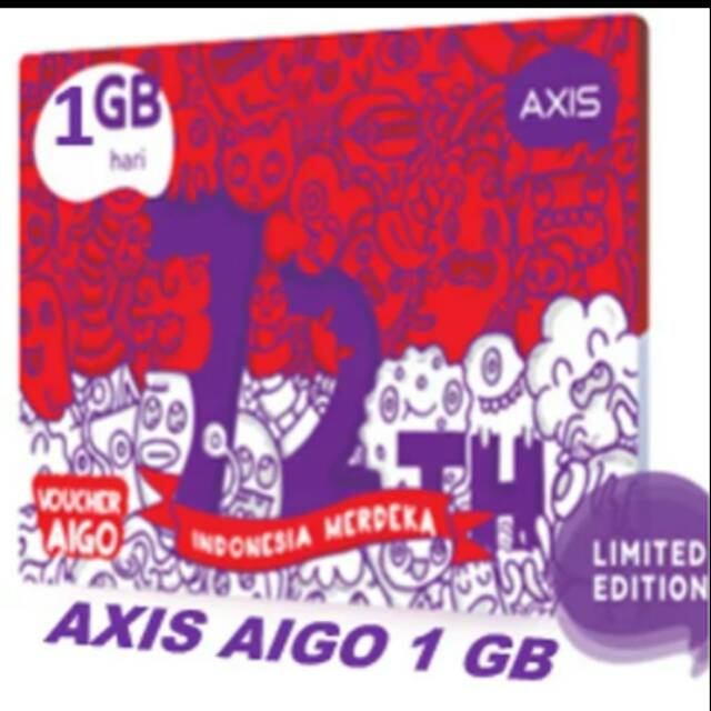 Voucher axis 1gb