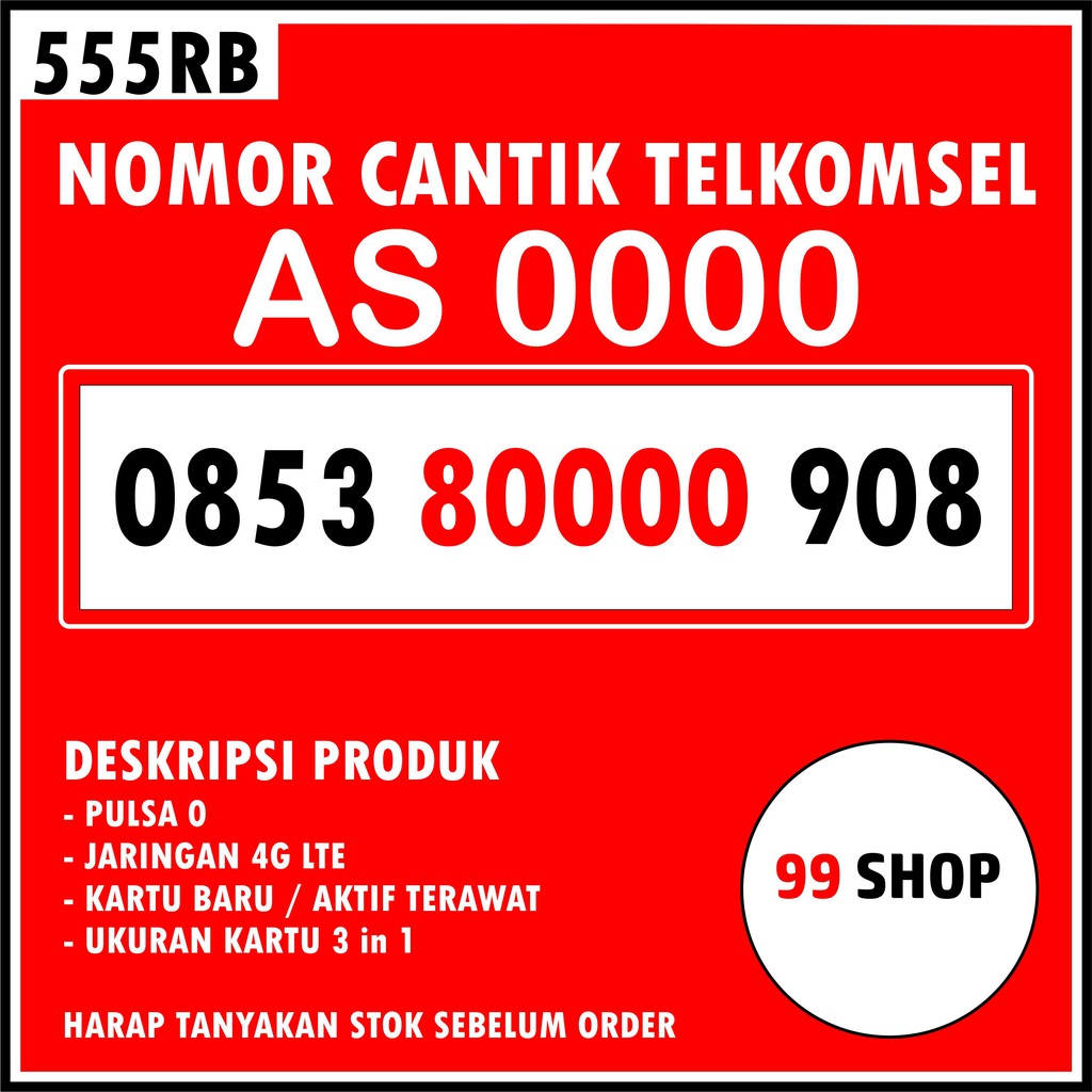 N Nomor Cantik Telkomsel As Kwarted 0000 - As 80000 908 - Nomor Cantik AS 80000 Telkomsel 4g Murah