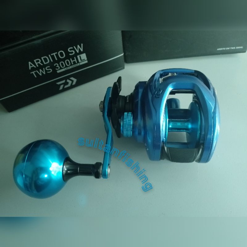 Reel BC Daiwa ARDITO AW TWS 300HL Handel Kiri | reel bait casting over head