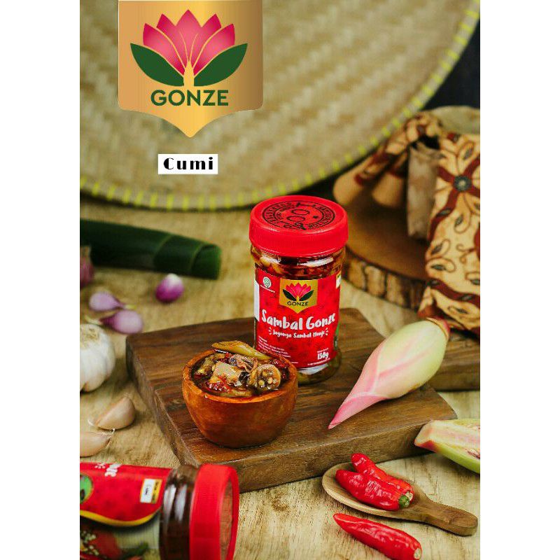 

SAMBAL KECOMBRANG TERBAIK SAMBAL GONZE CUMI