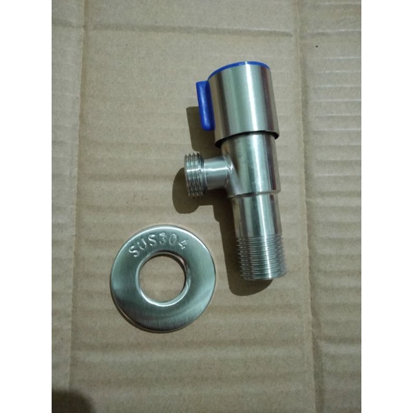 Stop Kran Wastafel / Stop Kran Shower Stainless / Stop Kran Single