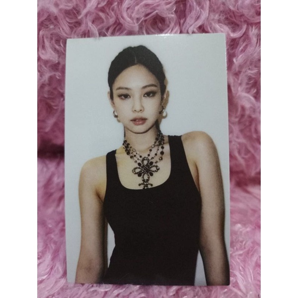 Photocard PC Blackpink The Album Jennie , Lisa OFFICIAL BISA NEGO