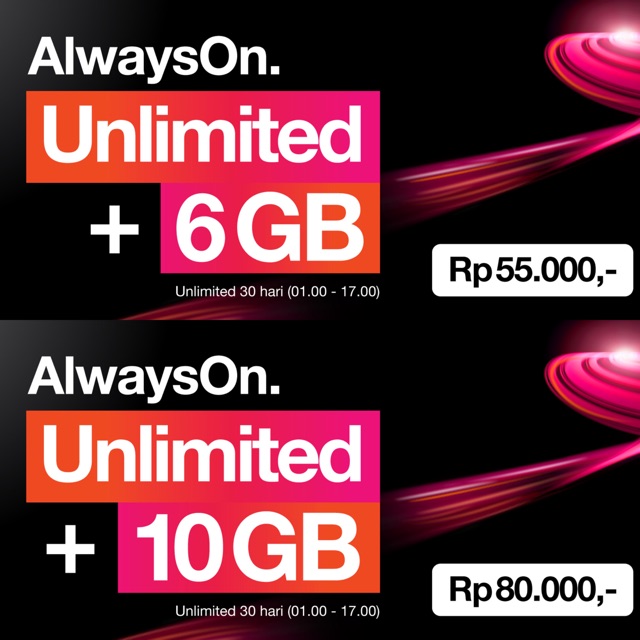 Kuota Tri Murah Kuota Tri 6GB dan 10GB