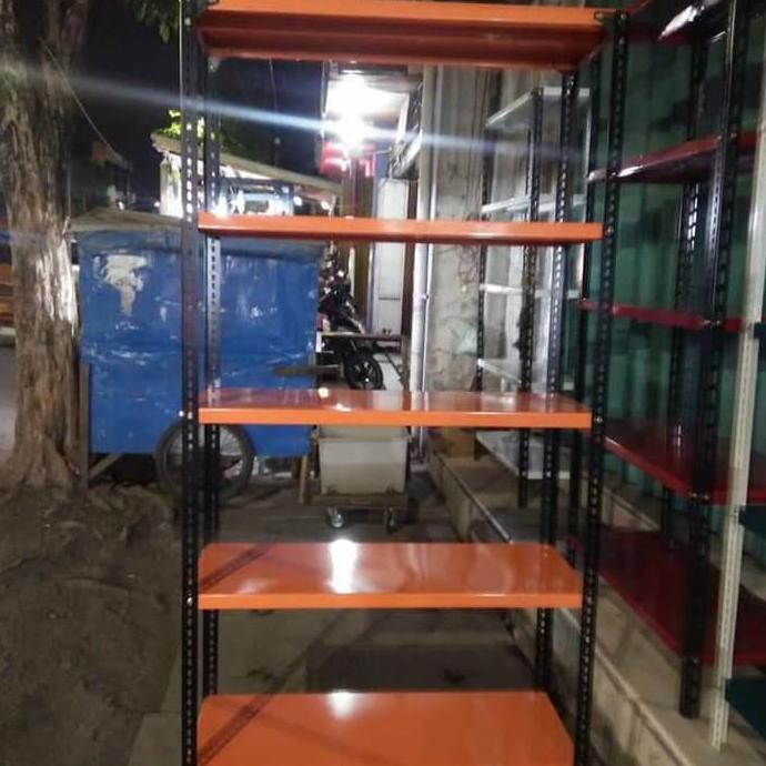 Rak Besi Siku 5 Susun Toko.Munandar.30
