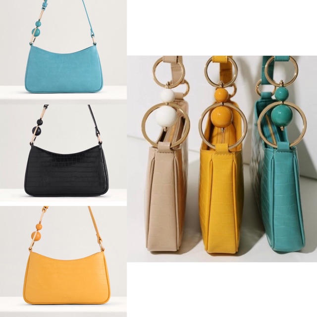 

Pdroo acrylic embell croc-shoulder