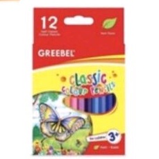 

Greebel pensil warna classic 3012 pendek 12warna