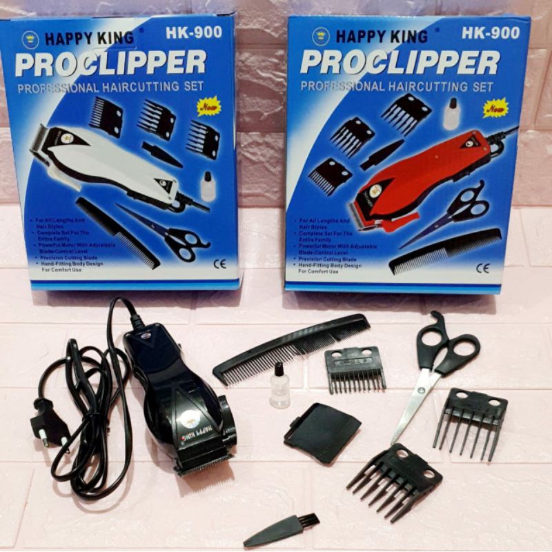 Alat Cukur Happy King Professional Hair Clipper HK-900 Mesin Cukuran Rambut Kumis Jenggot