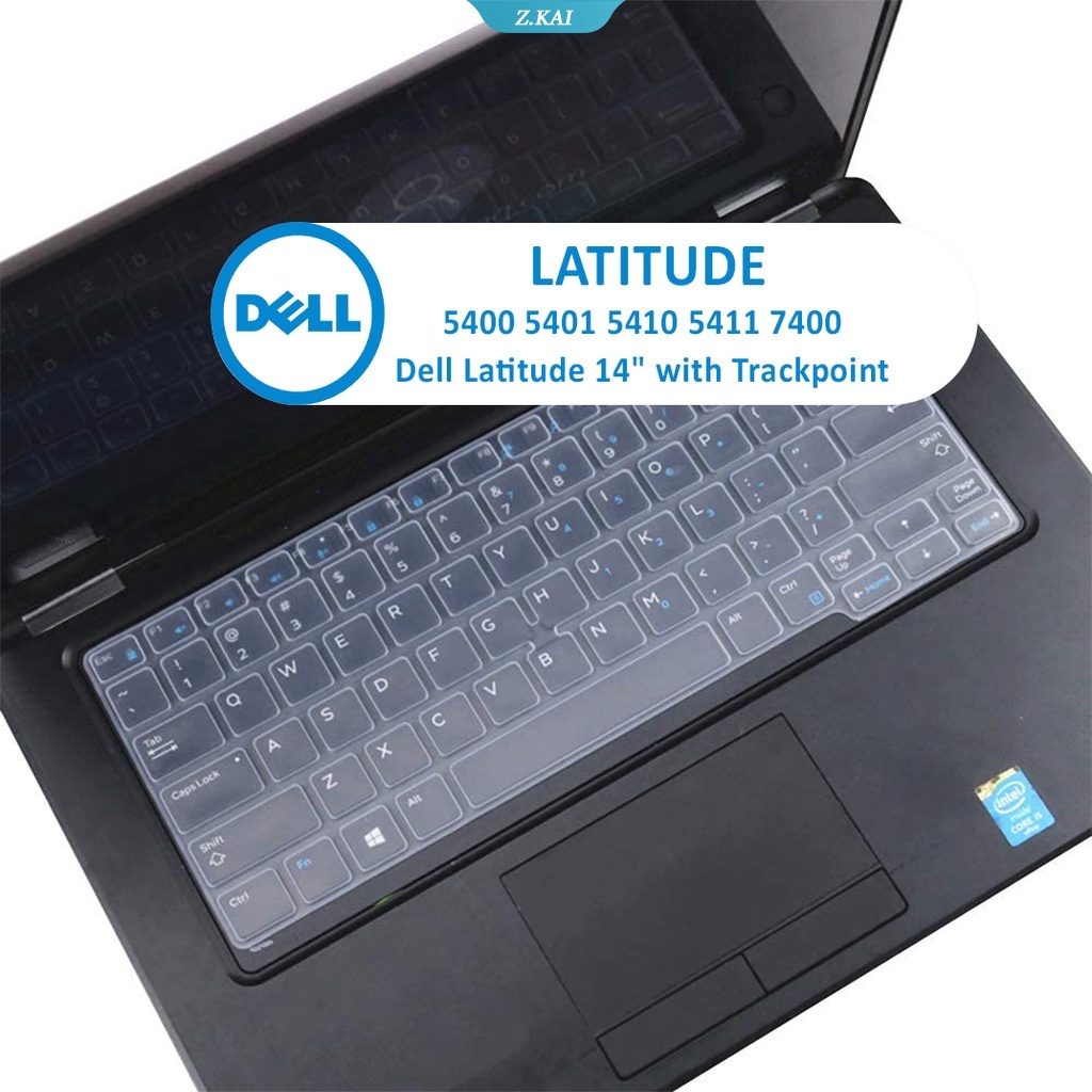 Dell Latitude 5400 5401 5410 5411 7400 Case Pelindung Keyboard Laptop HD Bening Tahan Air 14 &quot;(ZK)