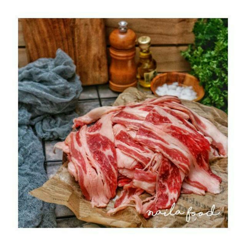 

Slice Beef Lemak / Daging Sapi Slice Lemak