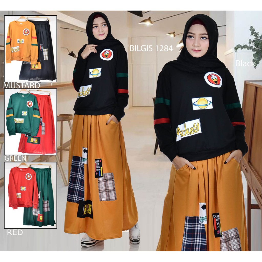 Baju Setelan Muslim / modern style muslim / baju muslim terlaris / fashion muslim