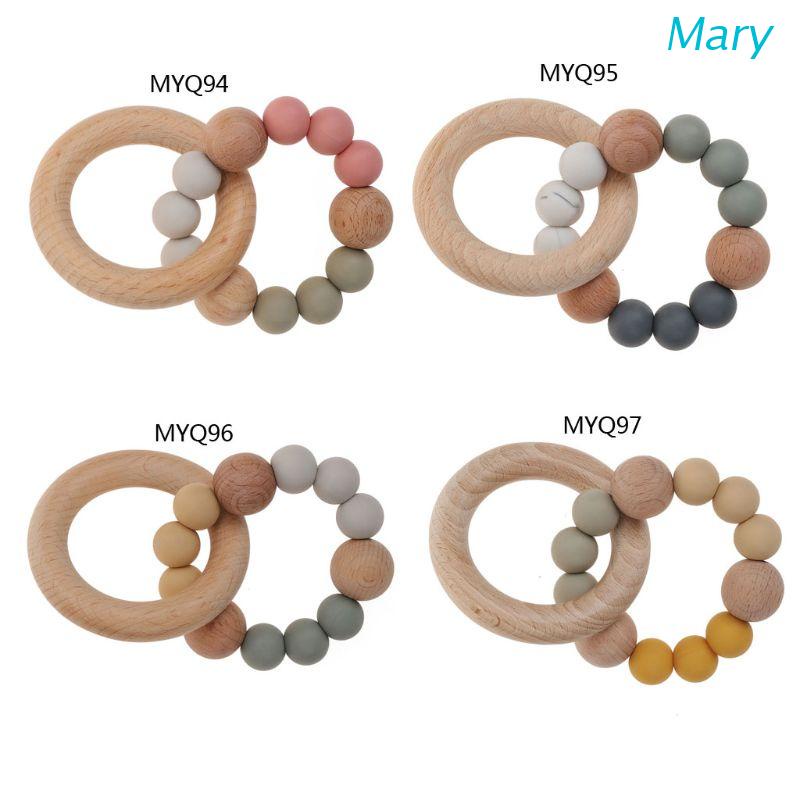 Mary Mainan Teether Bayi Bahan Silikon Food Grade