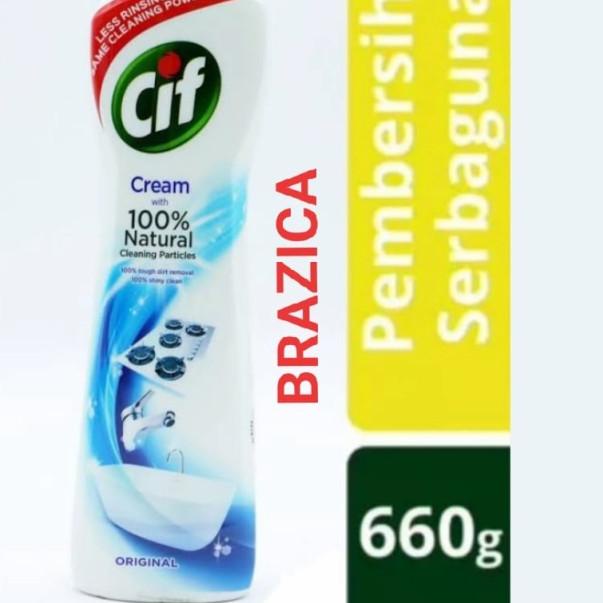➮ CIF Cream Lemon 660gr / CIF Lemon 660 gr / Pembersih Serbaguna CIF - ORIGINAL ←