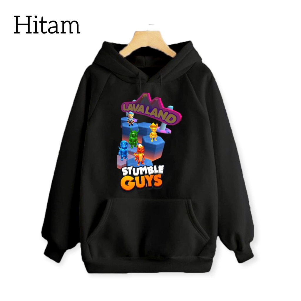YVF - SWEATER HOODIE STUMBLE GUYS ANAK / SETELAN LAVA LAND