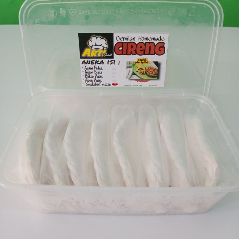 

Arti Food Cireng isian Smoked Beef Mozarella isi 8pcs