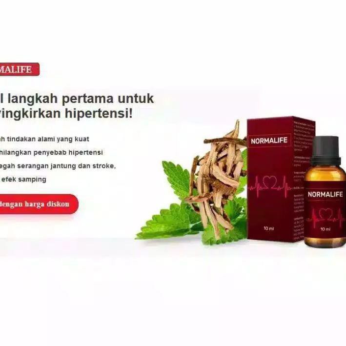 Terbaru NORMALIFE Asli Normalife Obat Hipertensi Darah Tinggi Pembersih Pembuluh Darah 100% Original