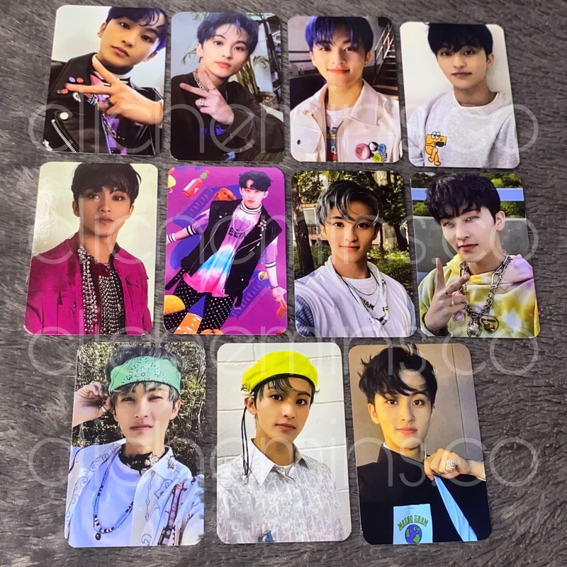 Photocard nct mark | hot sauce hello future dream show puff album