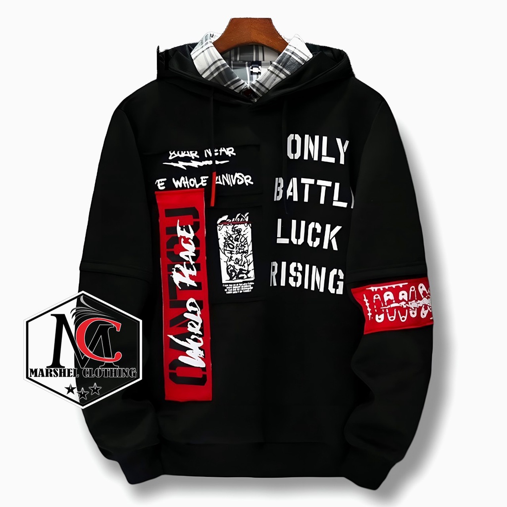 RCL - HOODIE JAKET SWEATER BAJU HANGAT ANAK SMP SMA 13-18 TAHUN ONLY BATTLE HODIE HUDI