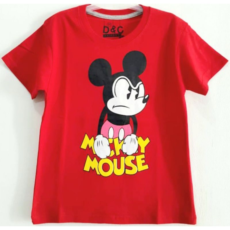 Kaos anak laki laki karakter MICKEY MOUSE