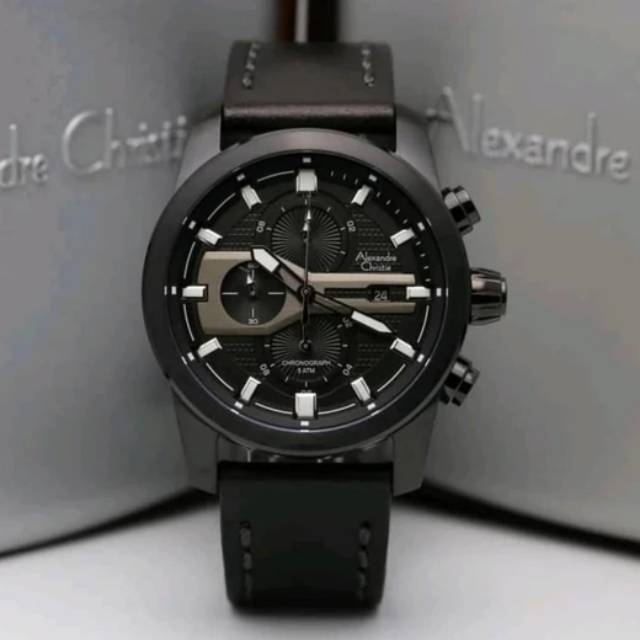 JAM TANGAN ALEXANDRE CHRISTIE COWOK AC 6270 ORIGINAL