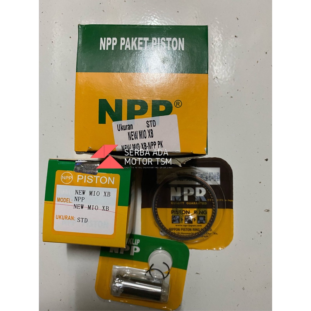 piston kit seher paket npp Mio xb ukuran OS STD 25 50 75 100