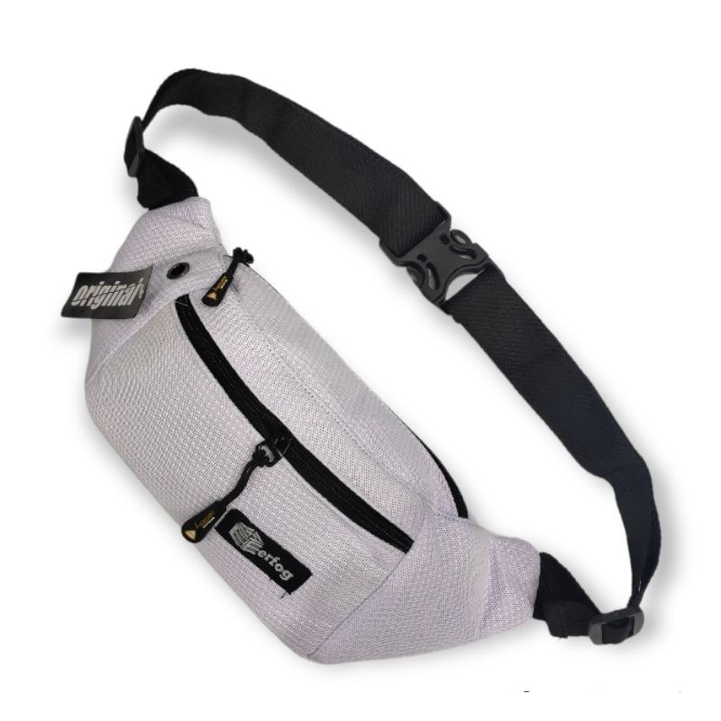 Tas Pinggang Pria Alba SLT-120 Original Waist Bag || Tas Selempang Bahu Kulit Asli Tas