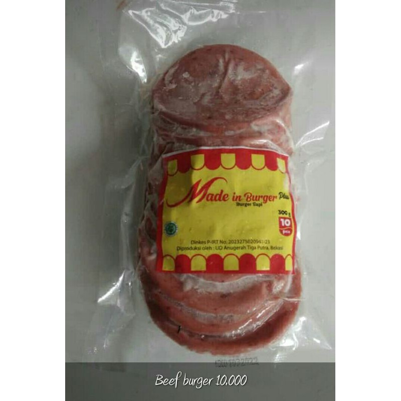 

Beef Burger /daging burger