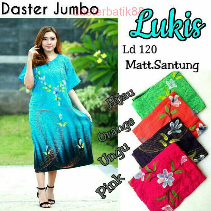 DASTER BATIK Daster jumbo lukis pasta /grosir batik murah pekalongan