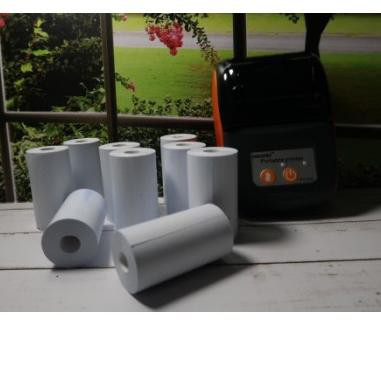 

*Diskon Besar2an !! Kertas struk thermal printer bluetooth 58 mm Cetakan Warna BIRU Tajam ..,,.,,.,