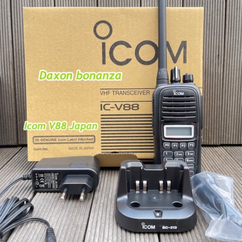 Dijual HT ICOM V88 IC-88 HANDY TALKIE 5.5watt  VHF WATERPROOF IP67 Murah